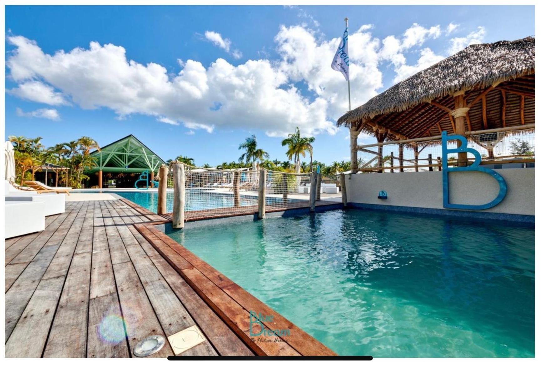 La Ruche De Maia - Blue Dream Beach - Piscine - Jardin - Plage Grand-Bourg  외부 사진